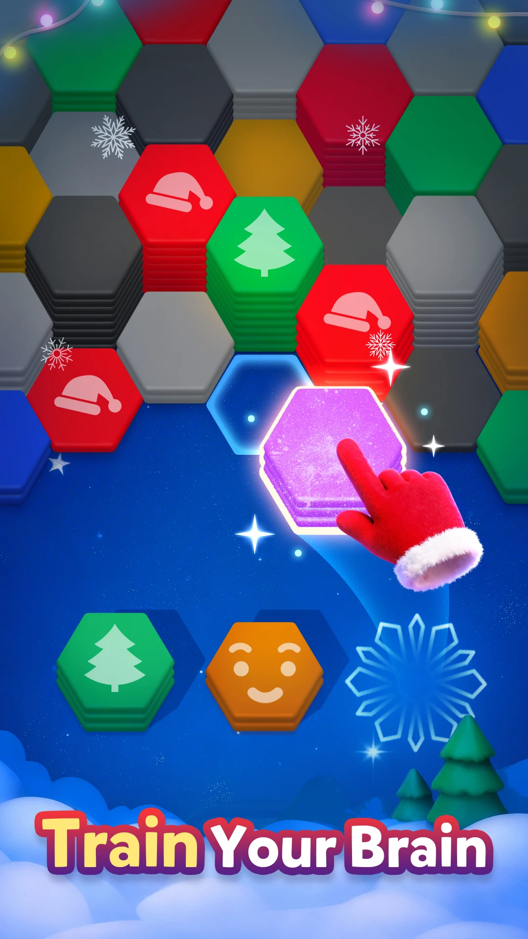 Hexa Merge: Tile Sort Puzzle screenshot