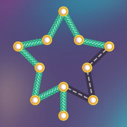 Ícone de One Line Puzzle - One Rope